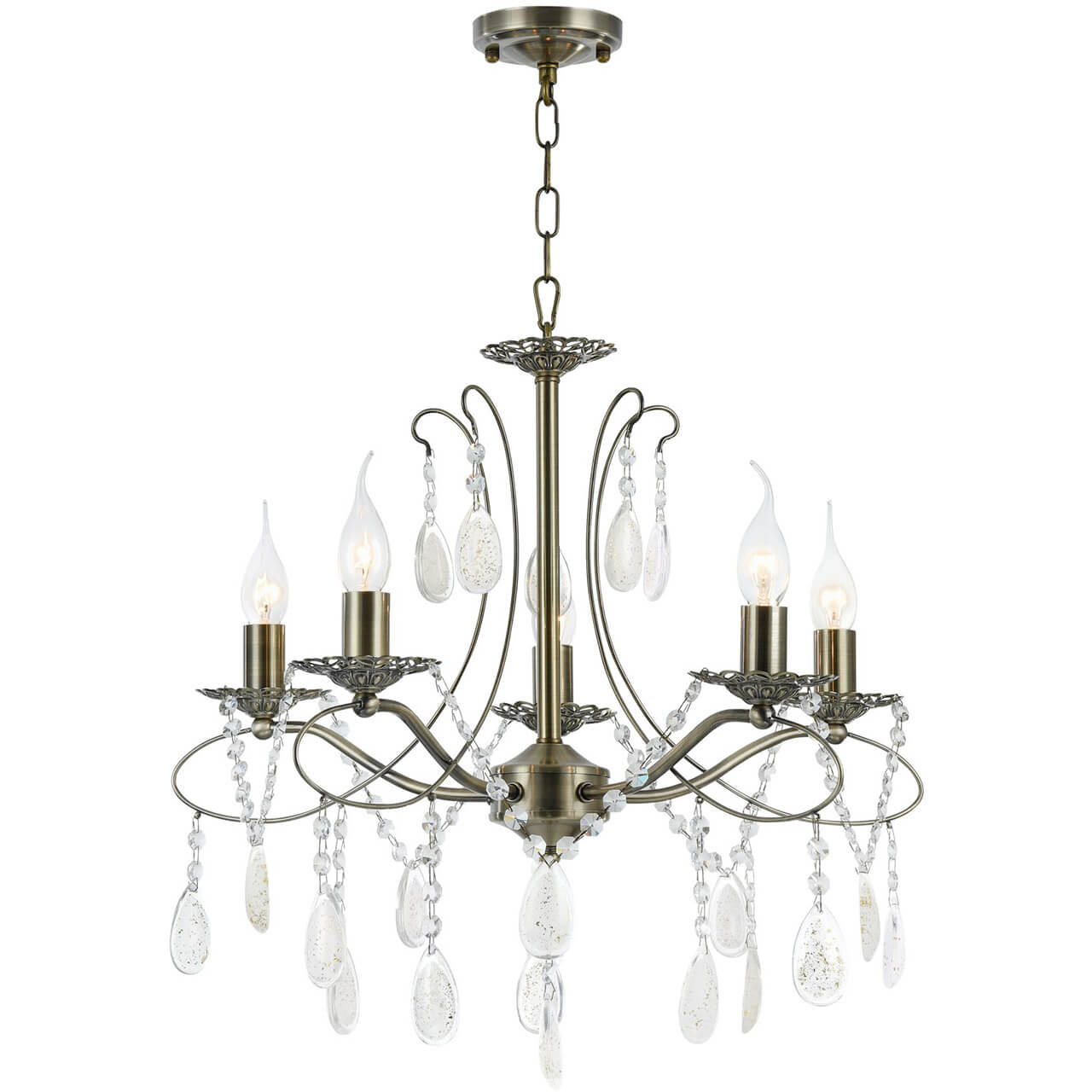 Подвесная люстра Freya Antonia FR2320-PL-05-BS