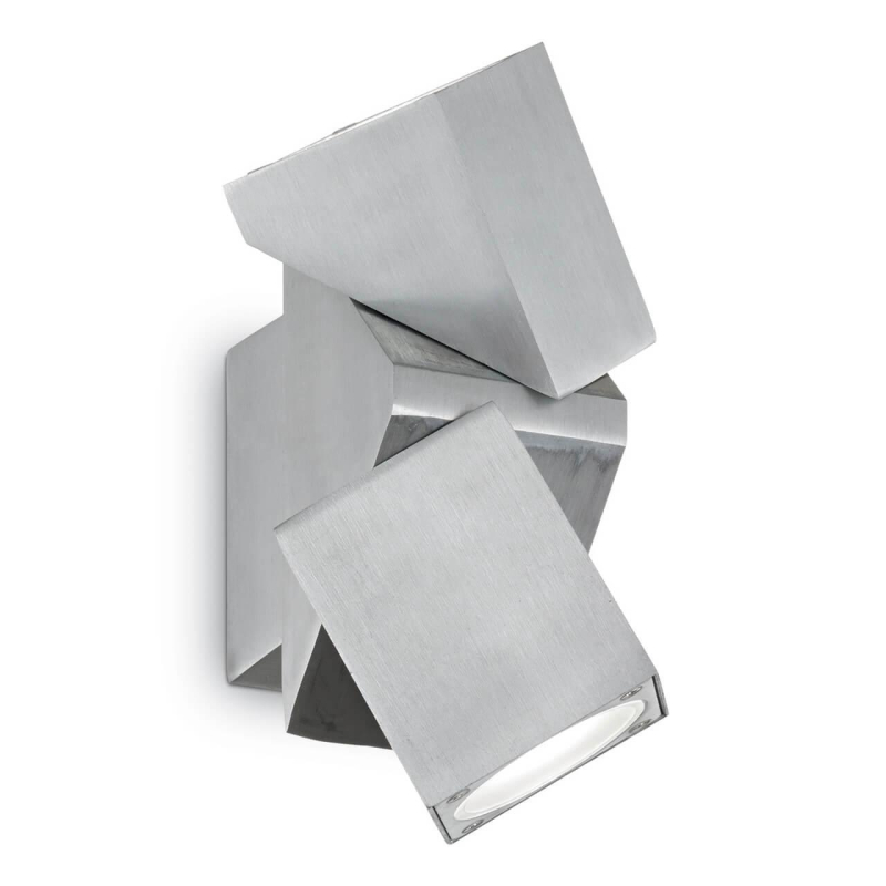 Уличный настенный светодиодный светильник Ideal Lux Zeus AP2 129532