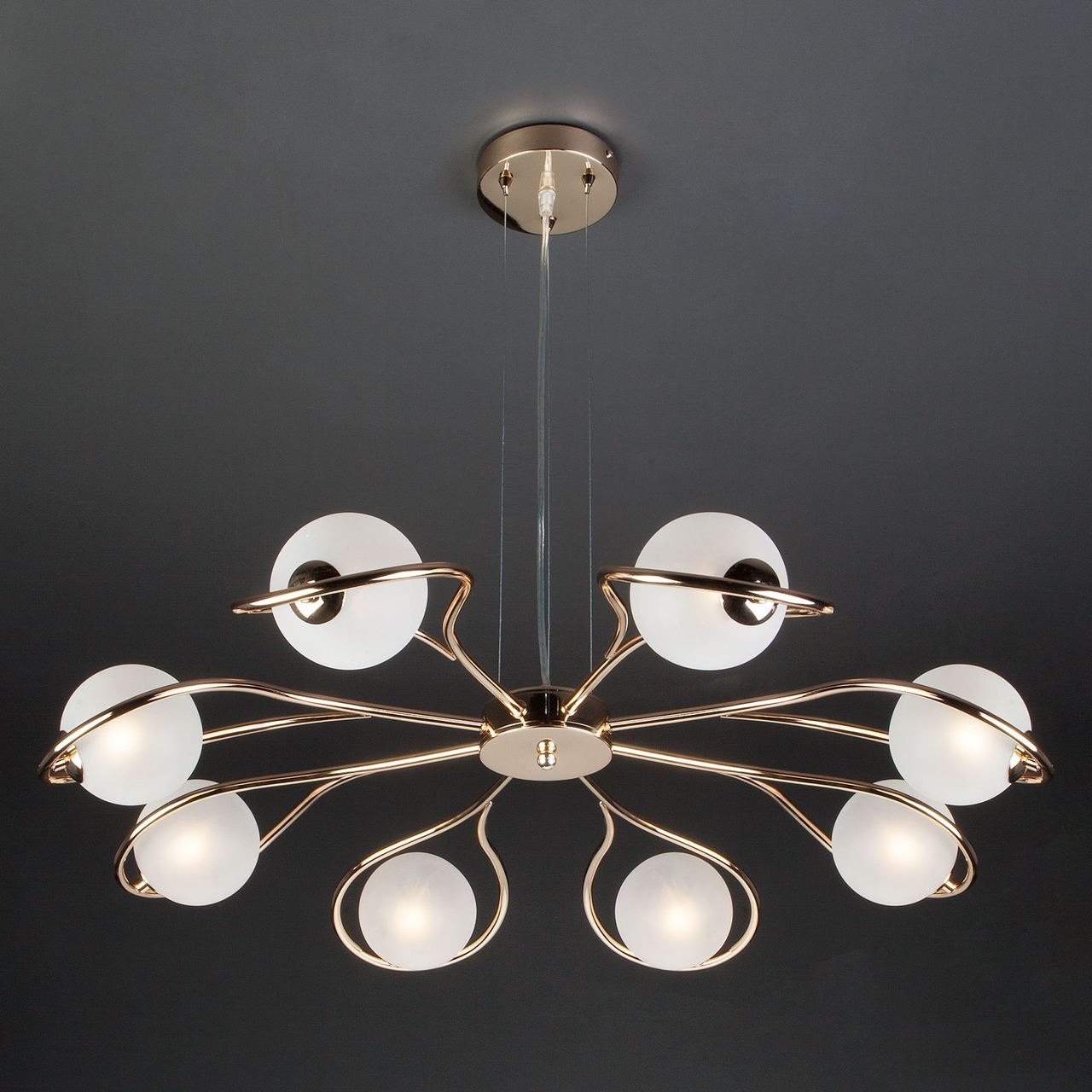 Подвесная люстра Eurosvet Camomile 70089/8 золото