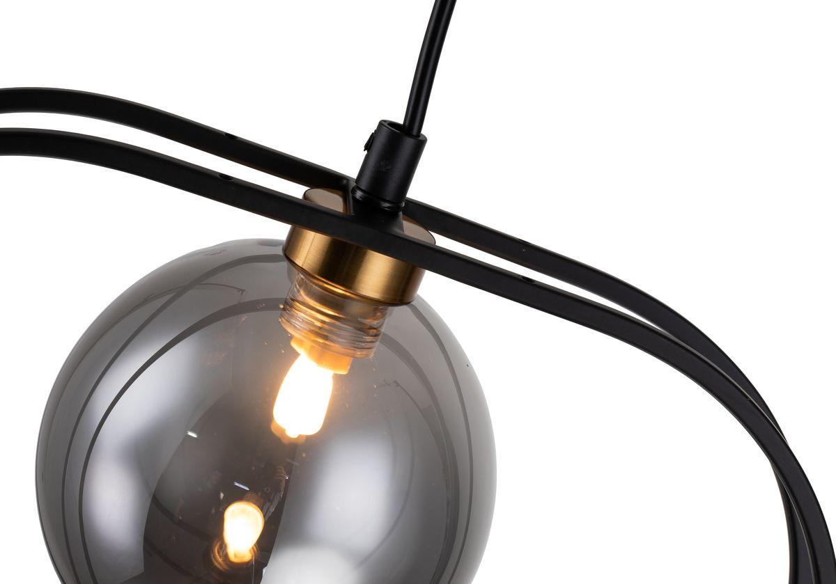 Подвесной светильник шар Indigo Spazio 11017/1P Black V000159 УЦ