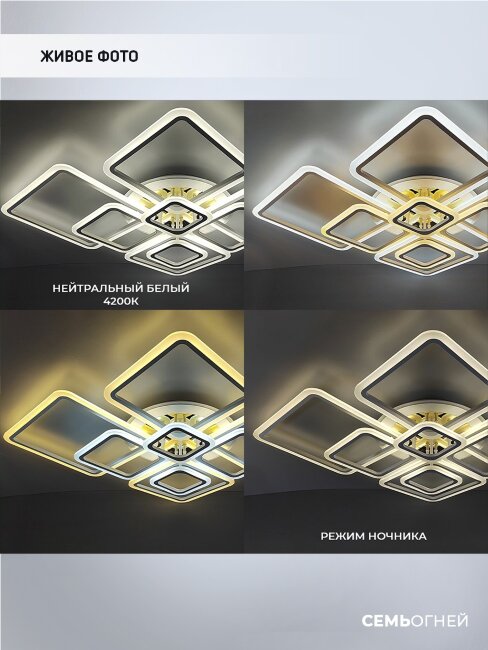 Потолочная люстра Wedo Light Bazilyo 75358.01.09.08RGB