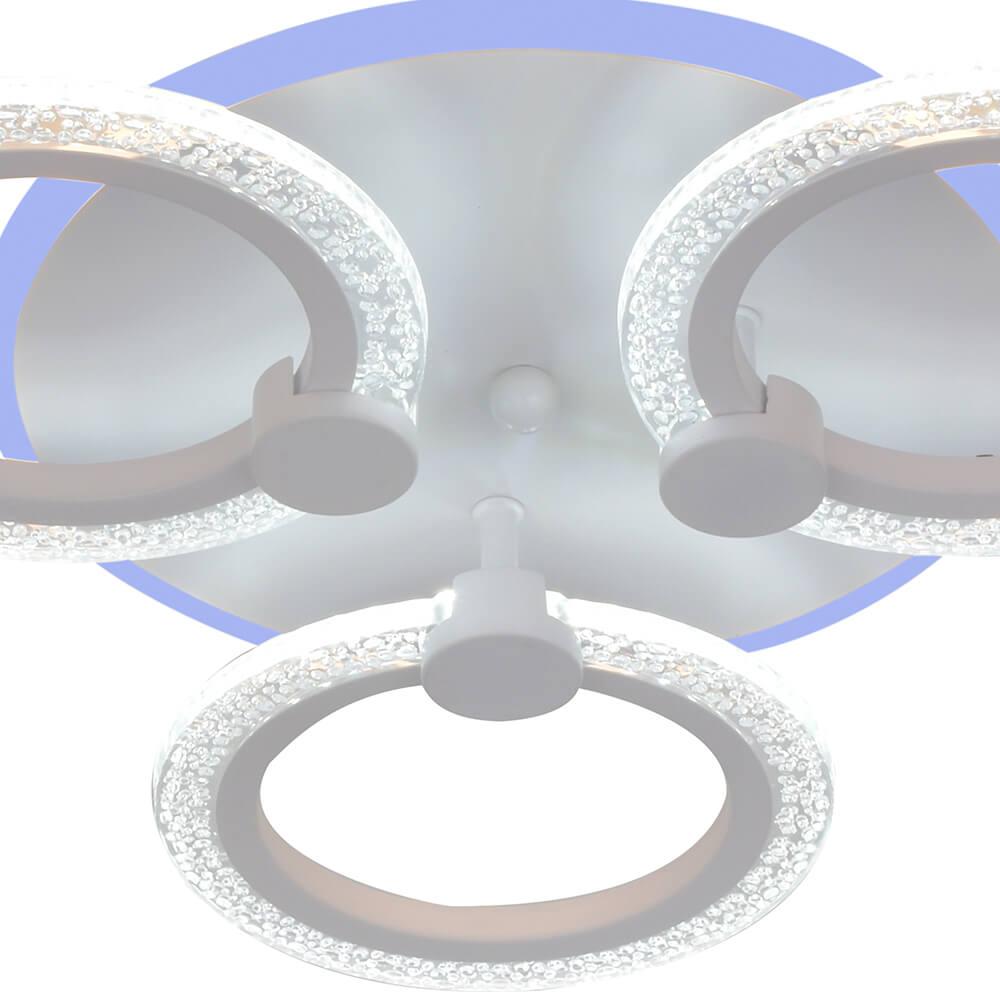 Потолочная люстра Seven Fires Snorri SF7061/4C-WT-BL