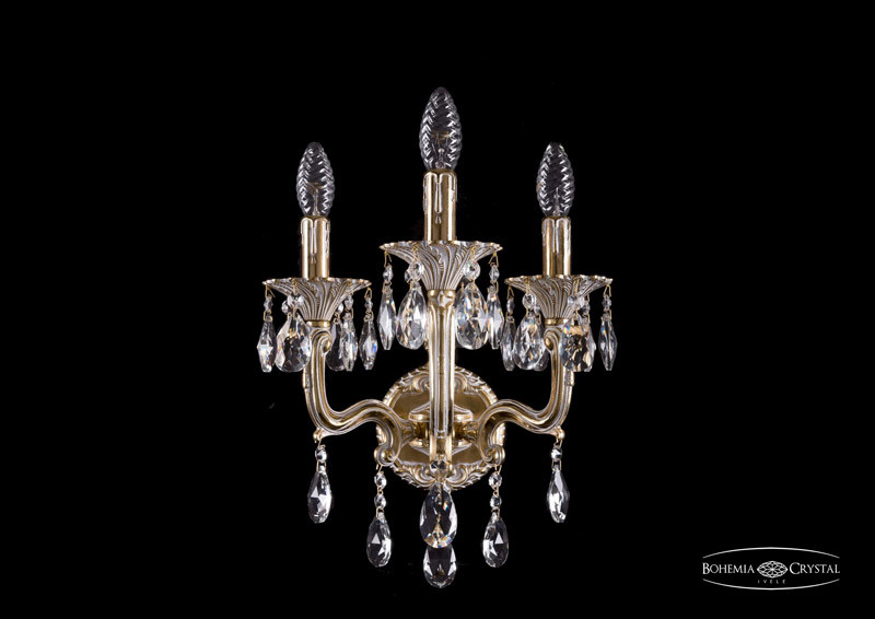 Бра Bohemia Ivele Crystal 1702B/2+1/UP125IV+150/B/GW