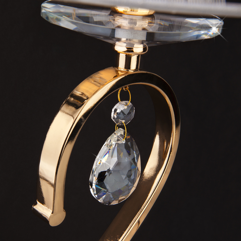 Настольная лампа Eurosvet Alexis 3419/1Т золото/белый Strotskis