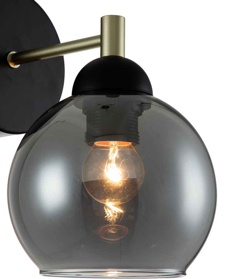 Бра Indigo Grappoli 11029/1W Black V000219