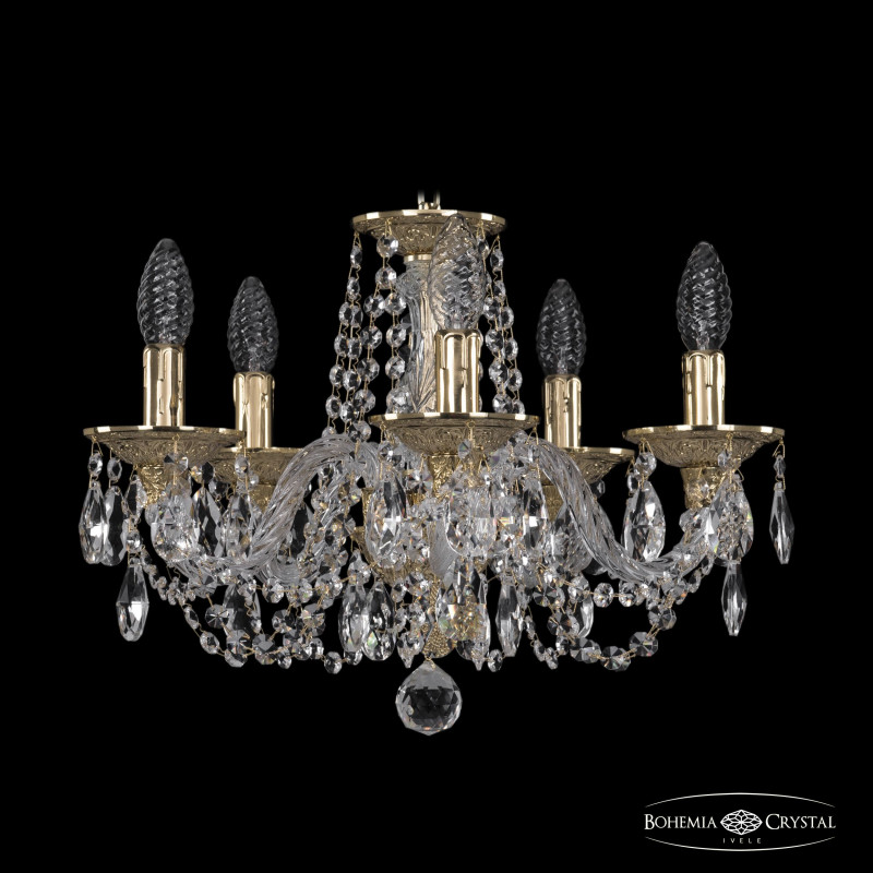 Подвесная люстра Bohemia Ivele Crystal 16102/5/141 G