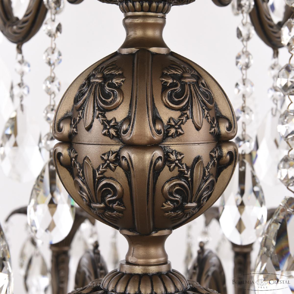 Подвесная люстра Bohemia Ivele Crystal AL79101/12+6/300/2D B SGB