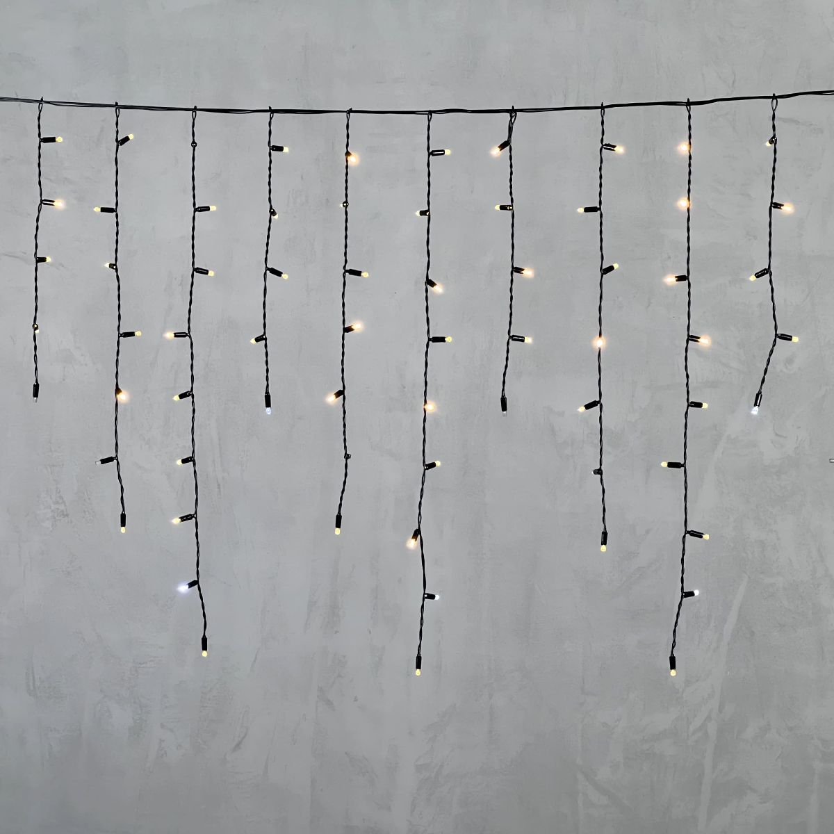 Гирлянда Бахрома с колпачком Laitcom (LTC) PIL180BLWCAP-11-2WW