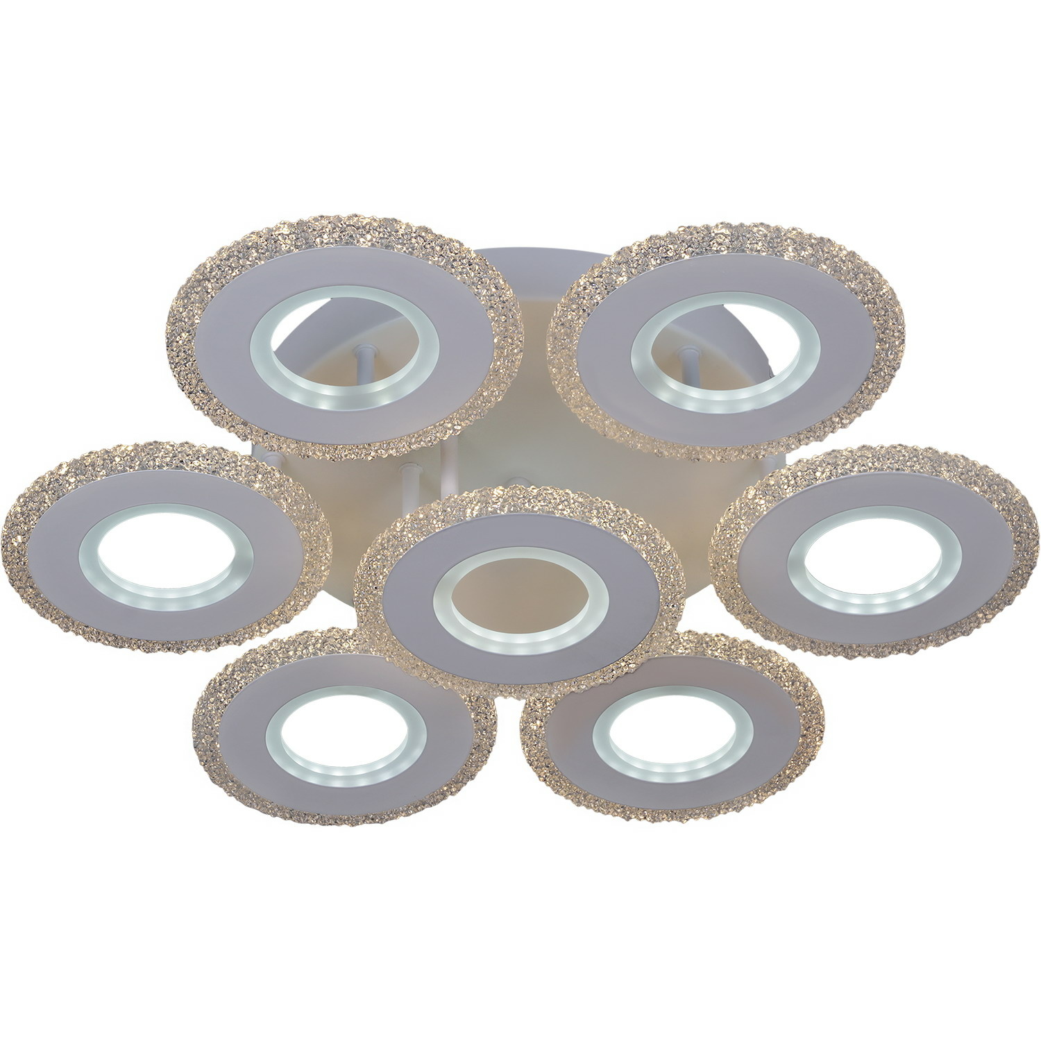 Потолочная люстра Reluce 08431-0.3-6+1B WH