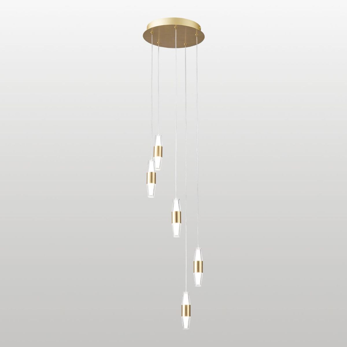 Каскадная люстра Lussole Hopkins LSP-7400