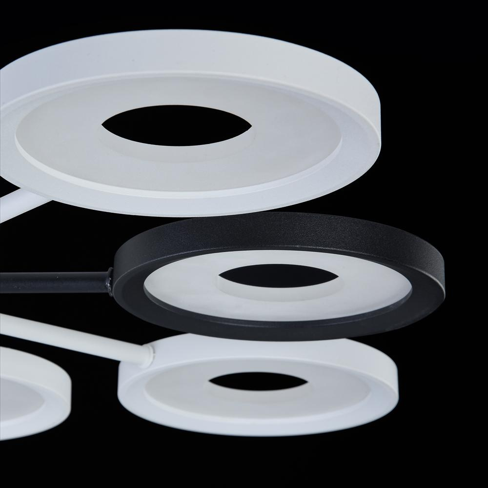 Потолочная светодиодная светодиодная люстра Maytoni Aprilia MOD809-CL-06-72-WB