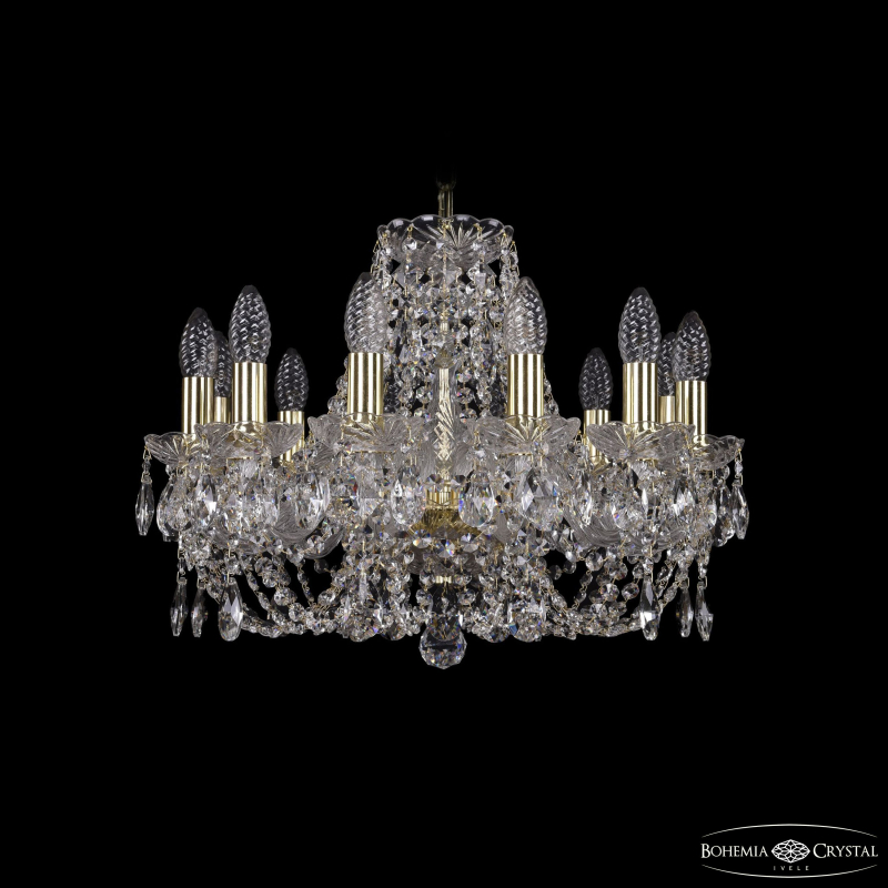 Подвесная люстра Bohemia Ivele Crystal 1406/12/160 G