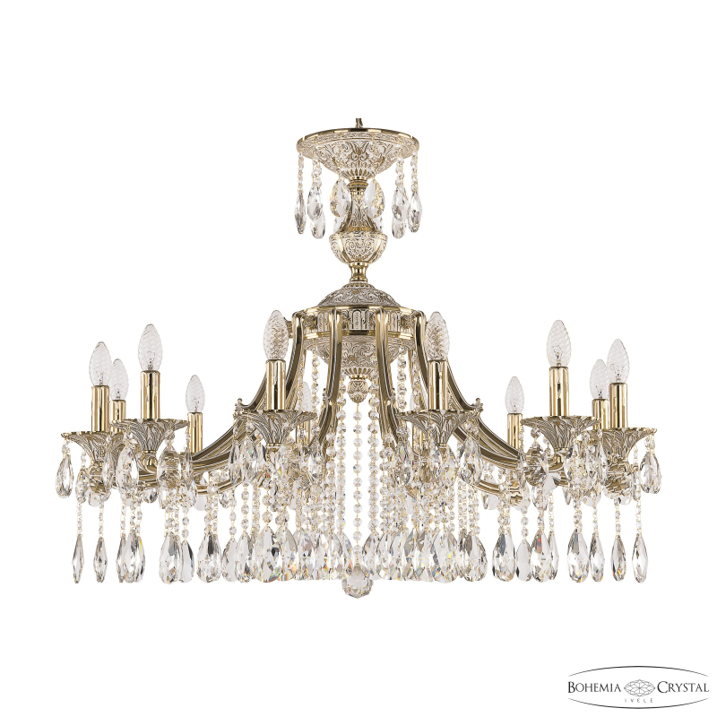 Подвесная люстра Bohemia Ivele Crystal Verona 72211/12/300 A GW