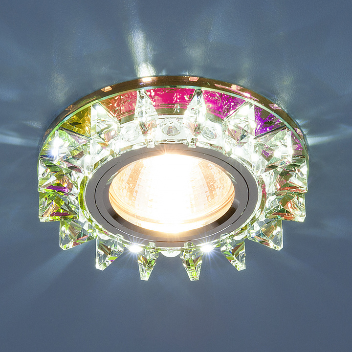 Встраиваемый светильник Elektrostandard 6037 MR16 MLT мульти/хром 4690389060694