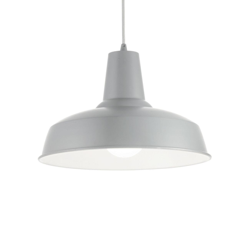 Подвесной светильник Ideal Lux Moby SP1 Grigio 160832