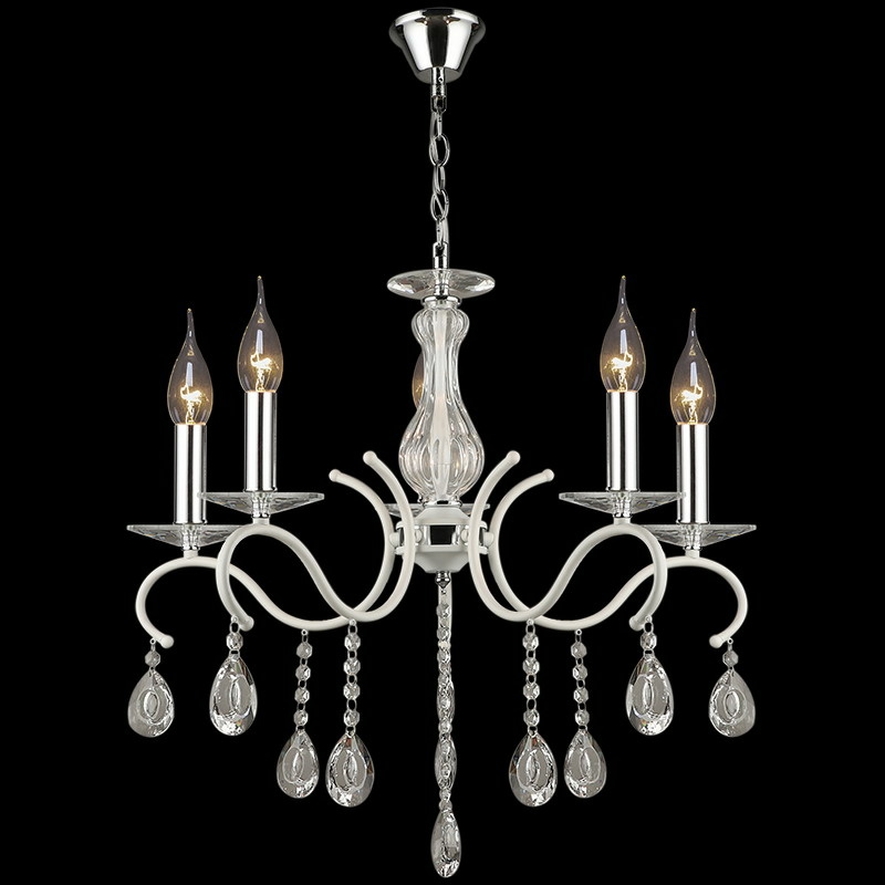 Подвесная люстра Reluce 03809-0.4-05 WT+CH