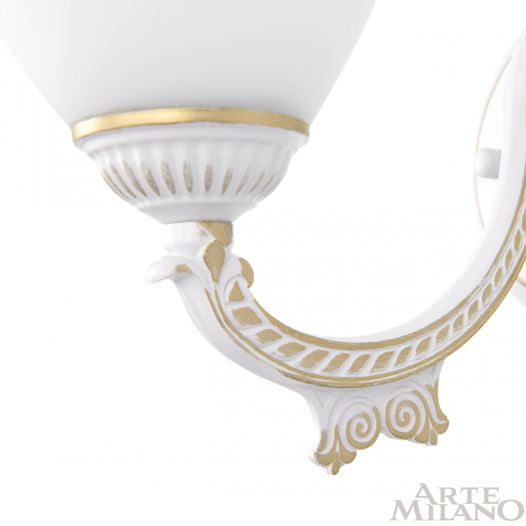 Бра Arte Milano 342837/1W WT+G