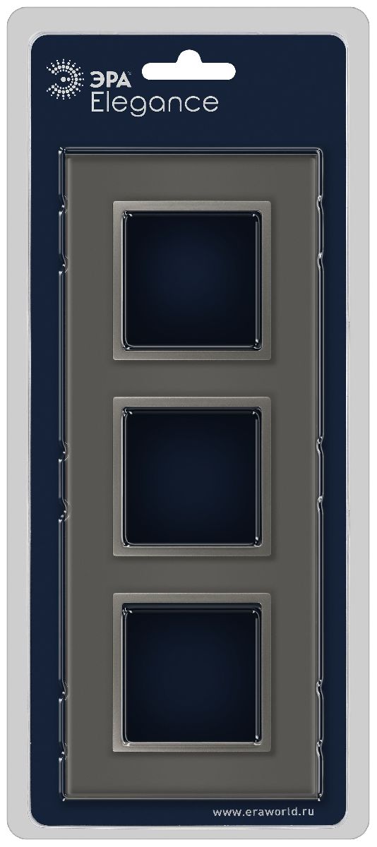 Рамка на 3 поста Эра Elegance 14-5103-16 Б0065837