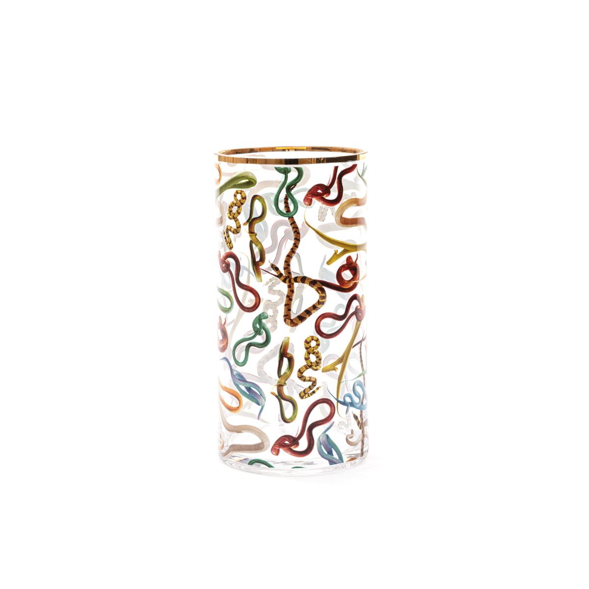 Ваза Snakes Medium Seletti Toiletpaper Glass Vase 14171