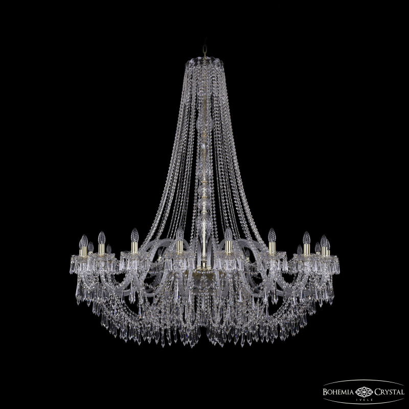 Подвесная люстра Bohemia Ivele Crystal 1403/20/530/h-160 G