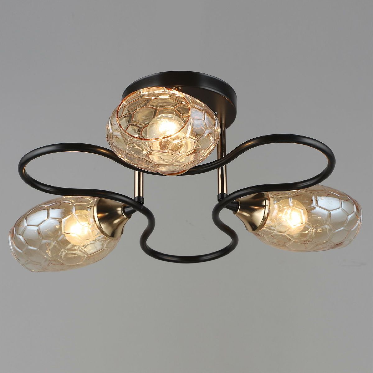 Потолочная люстра Reluce 04986-0.3-03 COFFEE+FGD