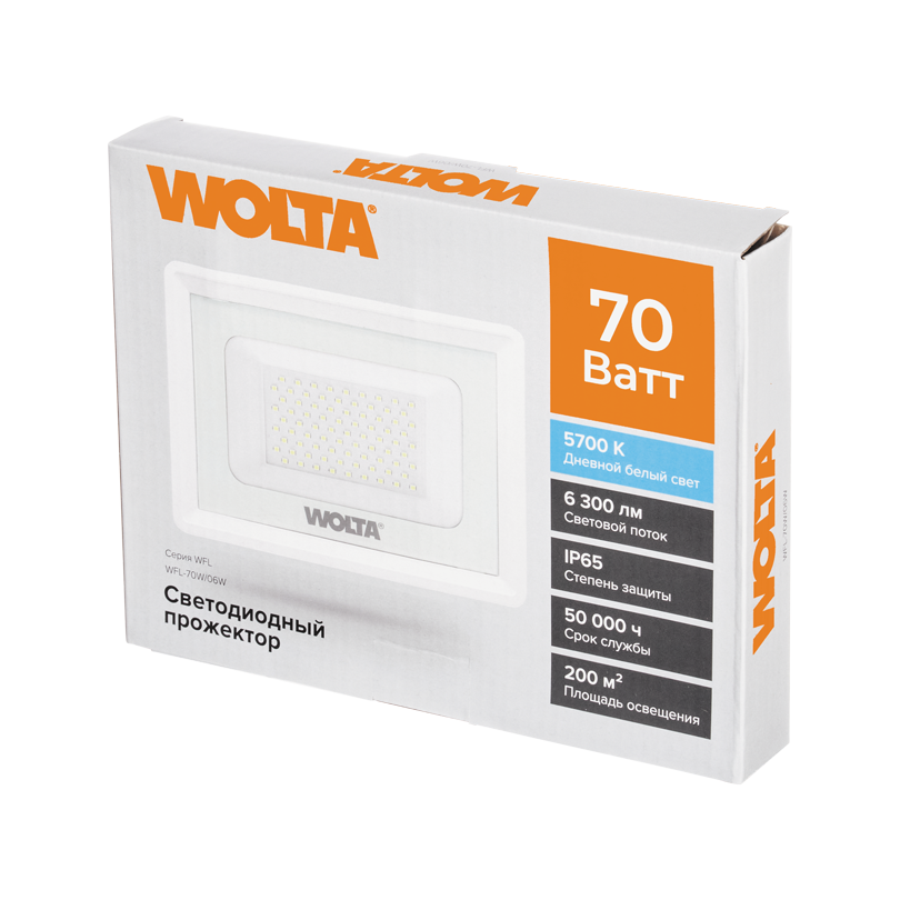 Прожектор WOLTA WFL-70W/06W