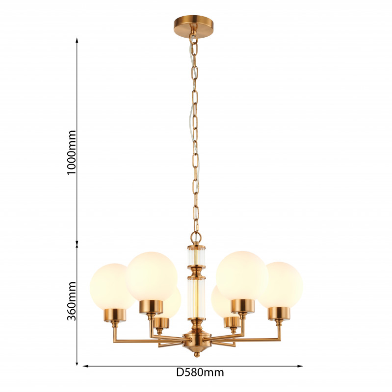 Подвесная люстра Favourite 2670-6P