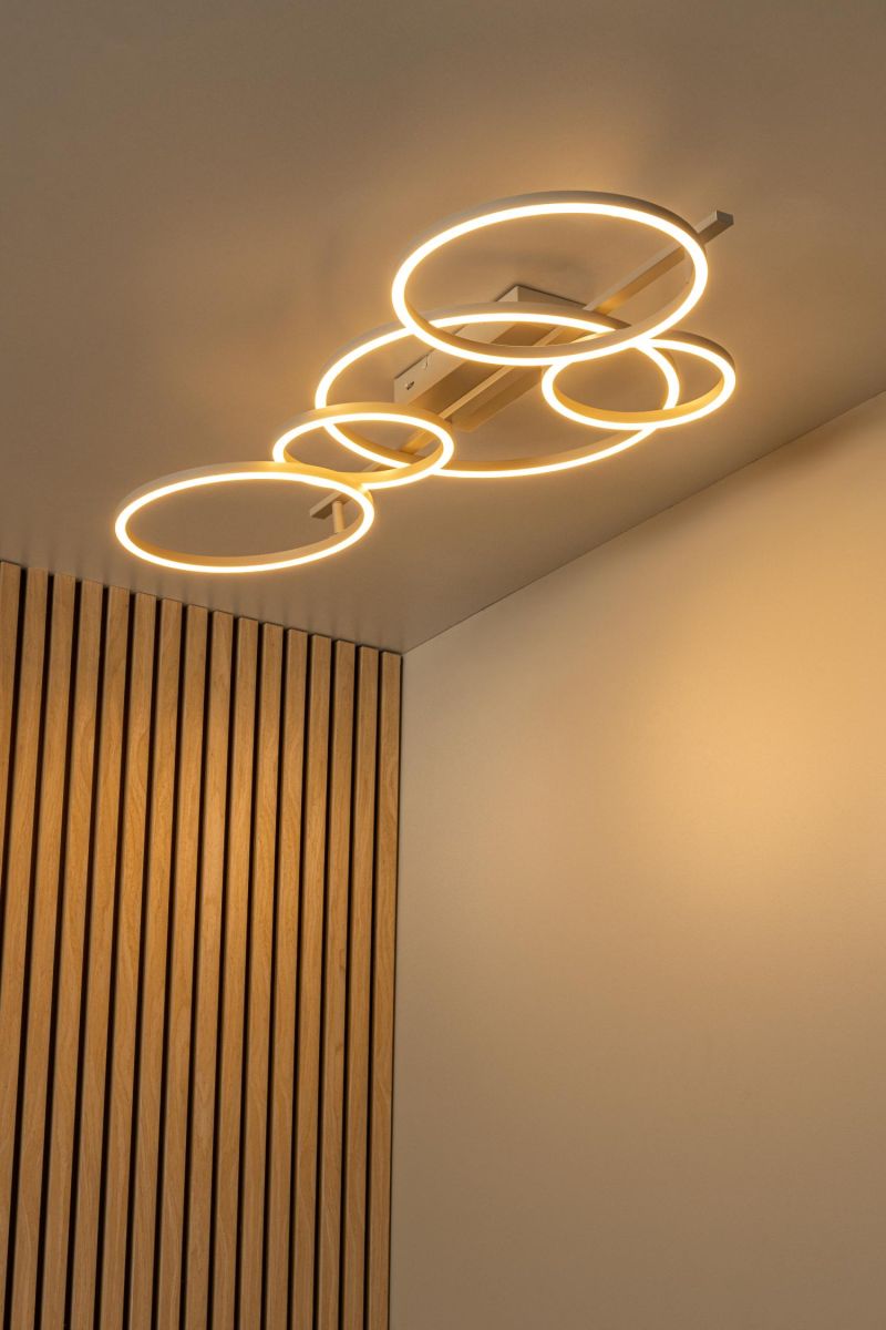 Потолочный светильник длинный Lucide Nicola 53112/36/41