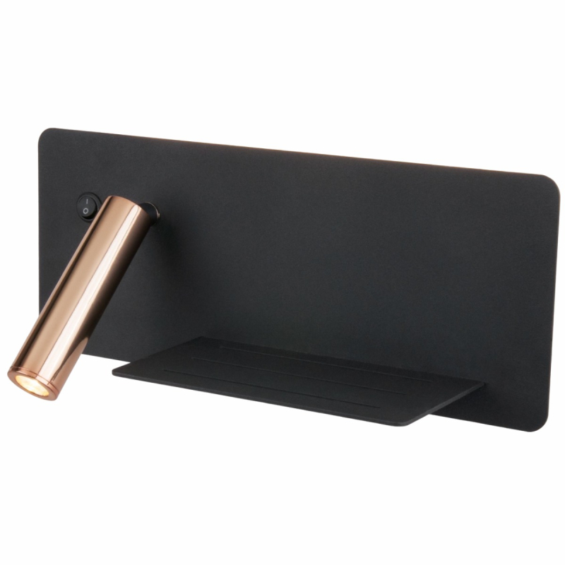 Светодиодный спот Elektrostandard Fant R LED чёрный/золото MRL LED 1113 4690389168390