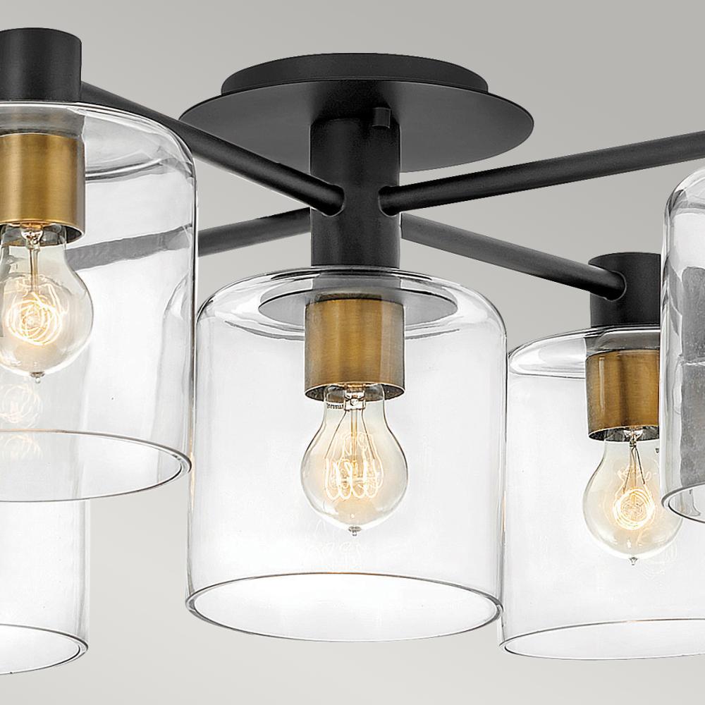 Потолочная люстра Hinkley QN-AXEL5-BK