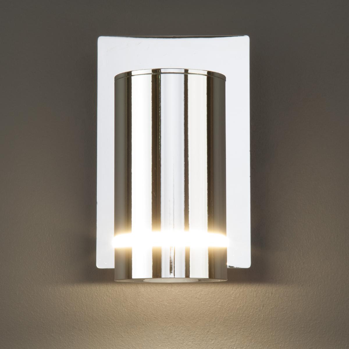 Настенный светодиодный светильник Eurosvet Stalk 20064/1 LED хром