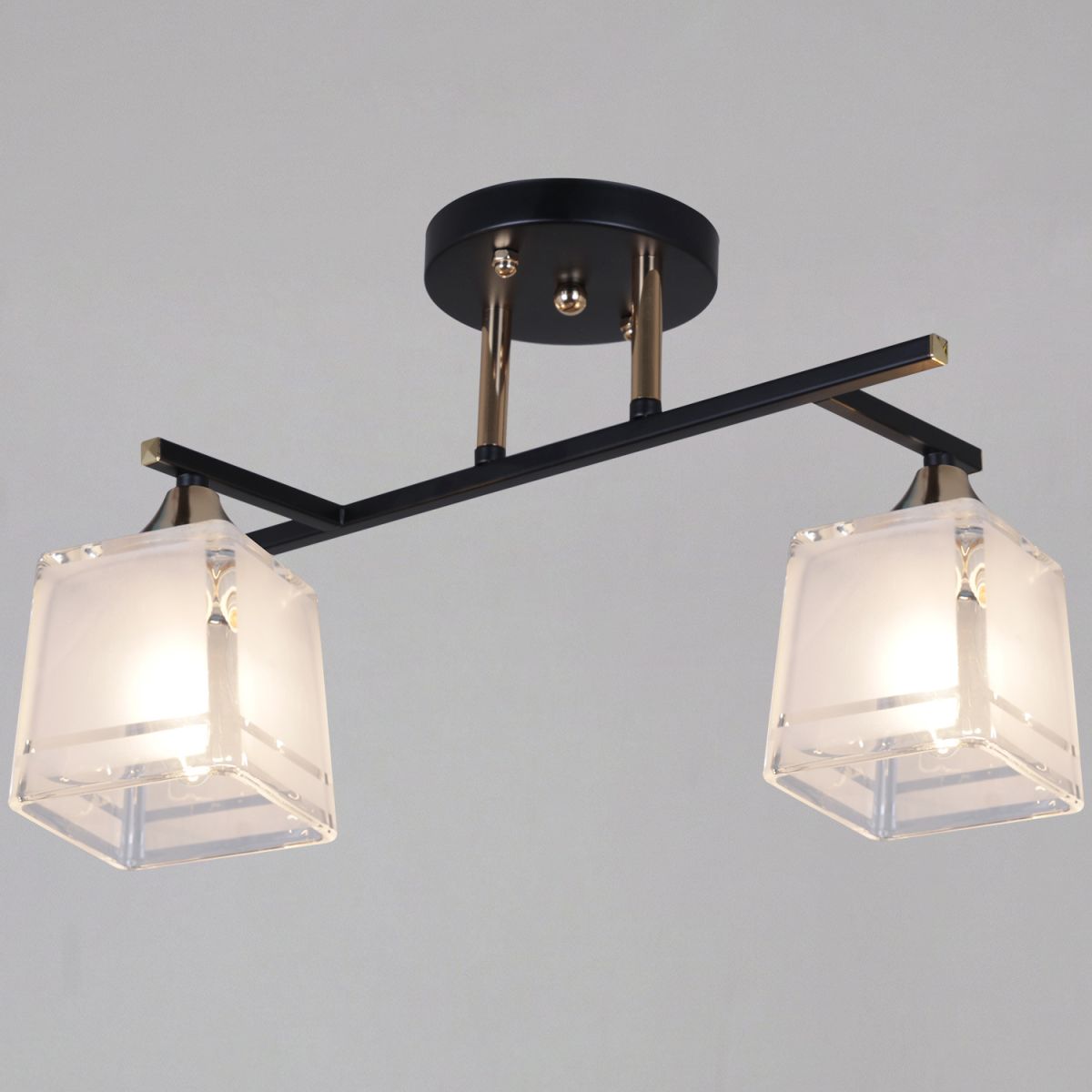 Потолочный светильник Reluce 46460-0.3-02 BK+FG