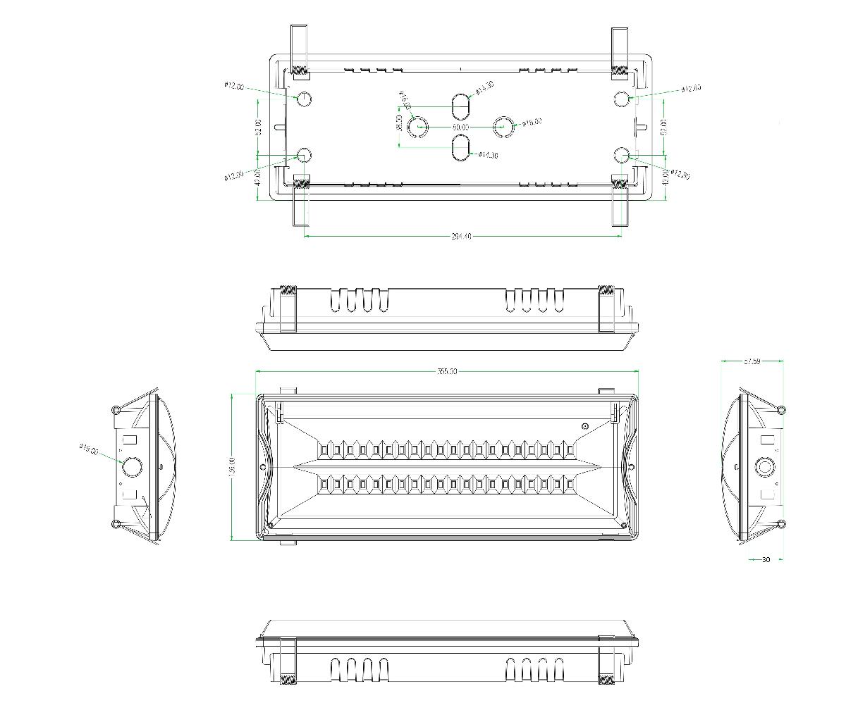 Аварийный светильник Эра DPA-301-0-65 Б0044405