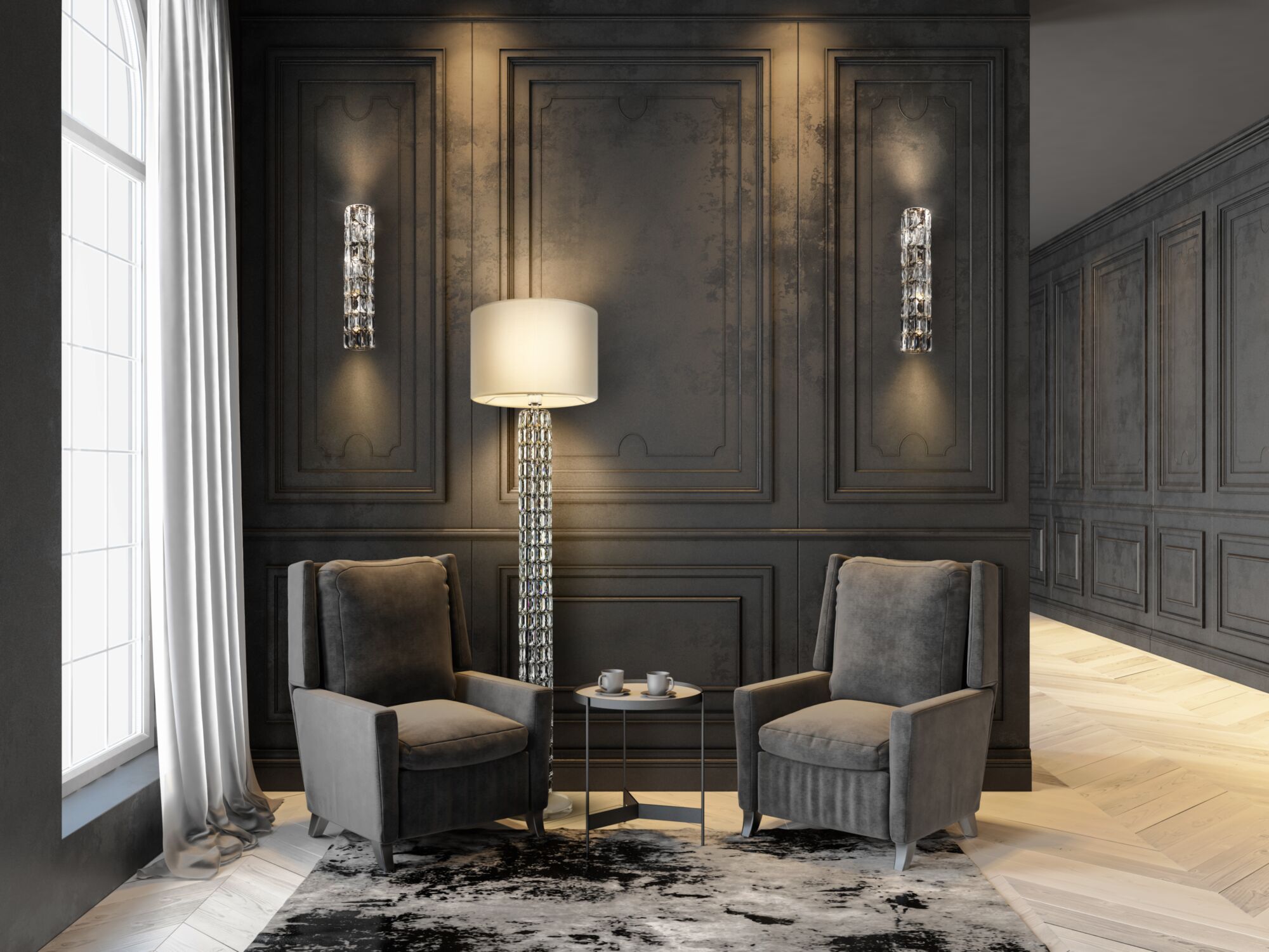 Торшер Maytoni Talento DIA008FL-01CH в Москве