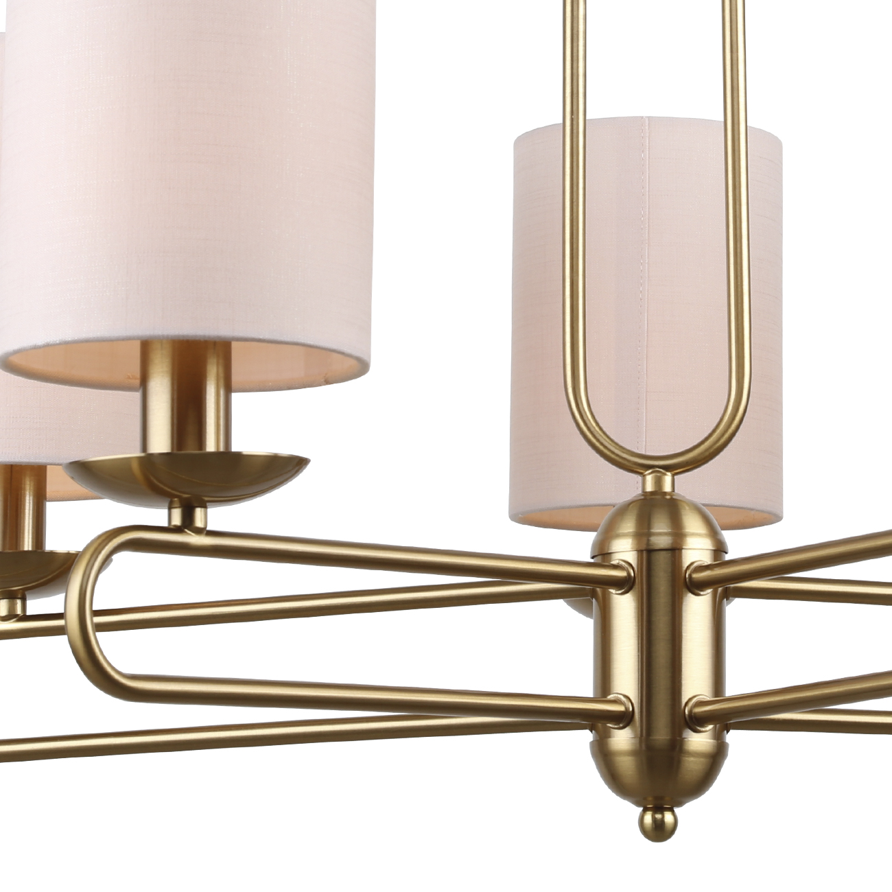 Люстра на штанге Escada Eclipse 10166/5PL Brass в Москве