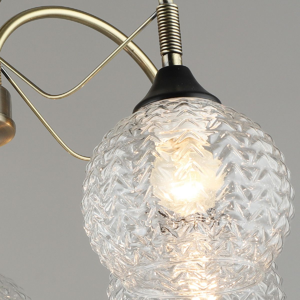 Люстра на штанге Reluce 02026-0.3-05 AB+BK