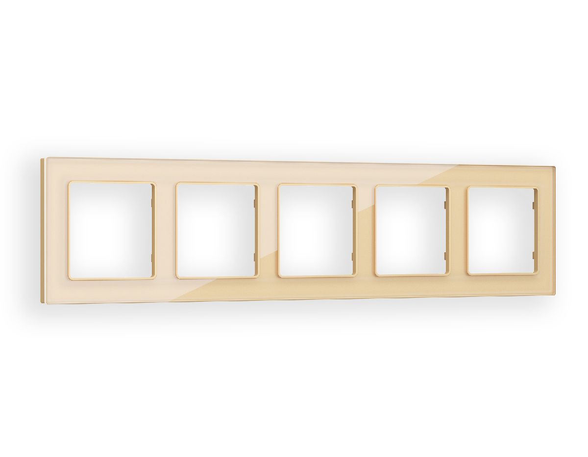 Рамка пятиместная Ambrella Volt Platos AF330605