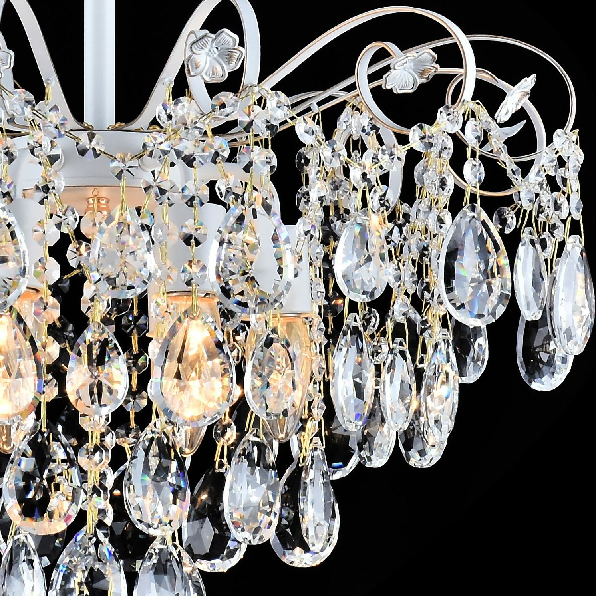 Люстра на штанге Reluce 04055-0.3-06 WH+GOLD PN