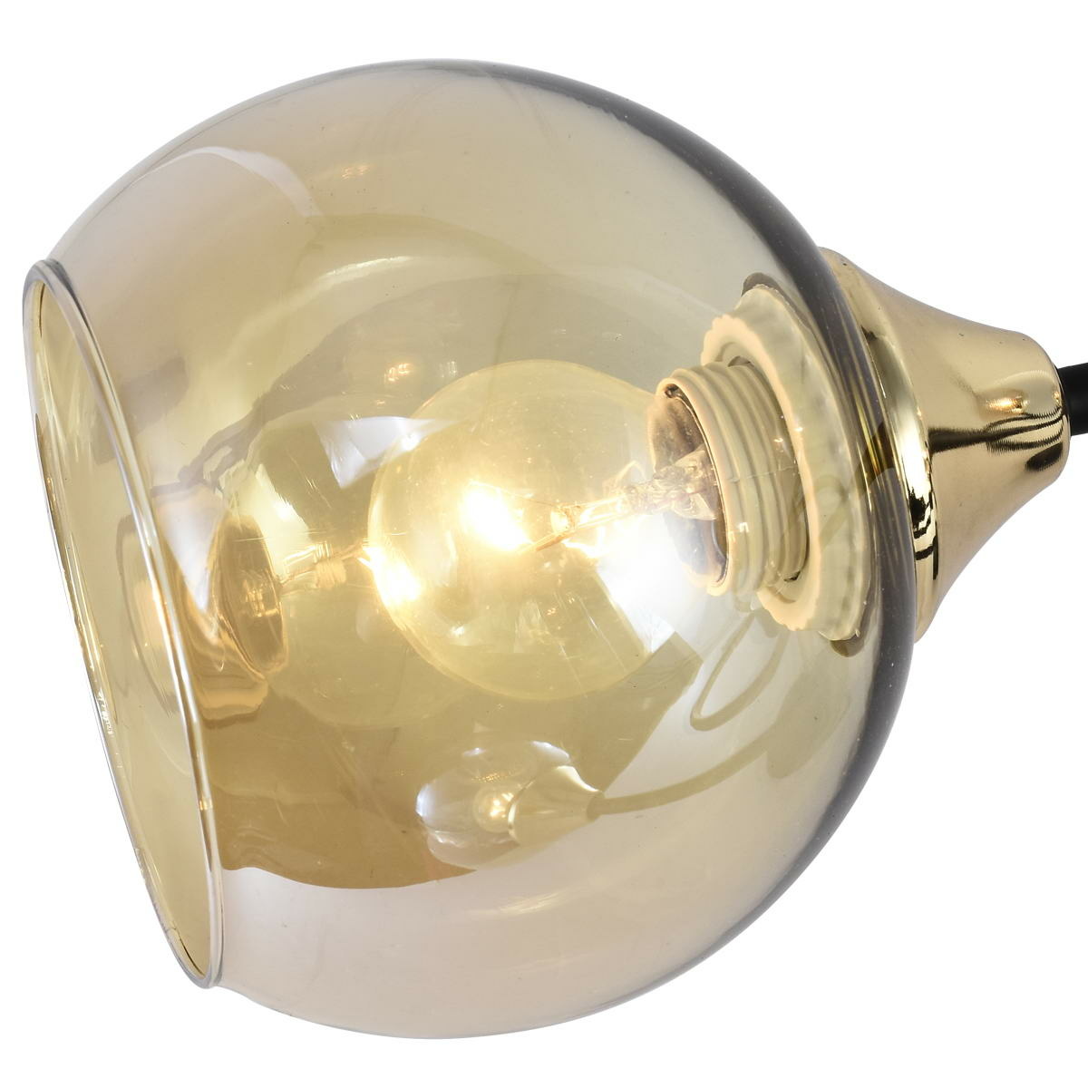 Люстра на штанге Reluce 01356-0.3-04B BK+FGD