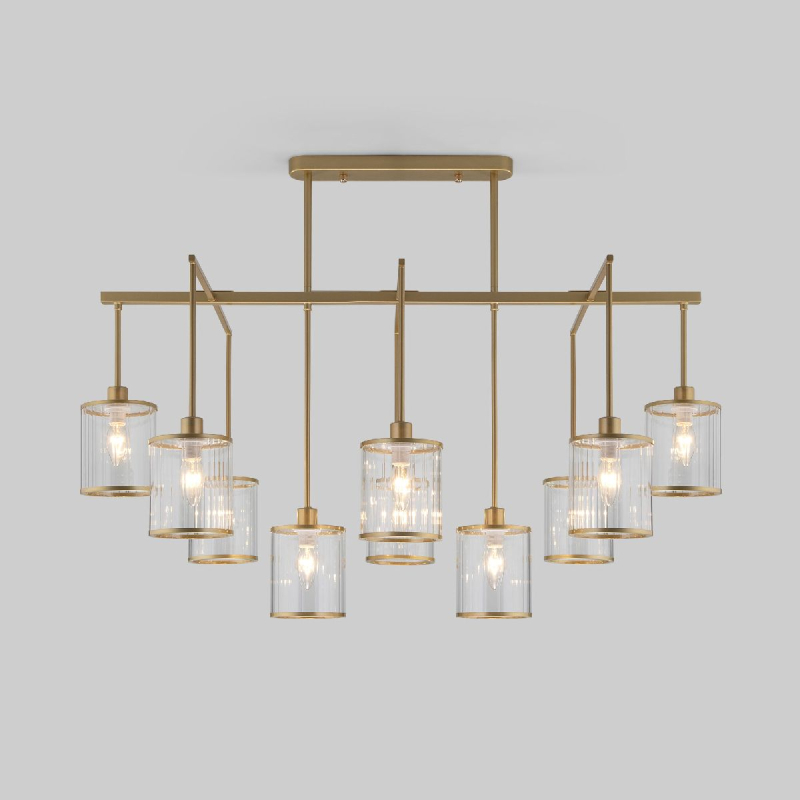 Потолочная люстра Eurosvet Inari 60144/10 золото Smart a061944