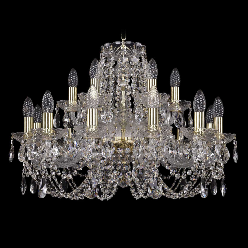 Подвесная люстра Bohemia Ivele 1406/12+6/240/G