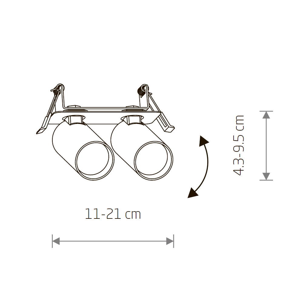 Встраиваемый спот Nowodvorski Fourty Surface 11473