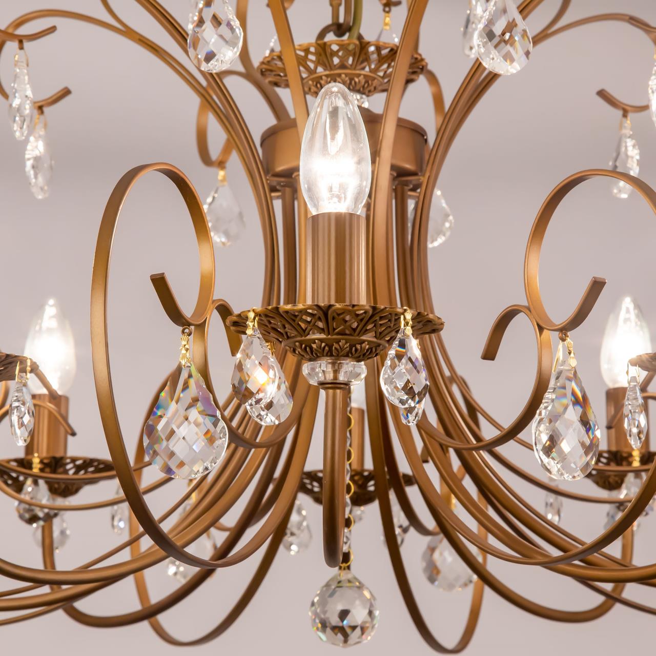 Подвесная люстра Citilux Марлен Кофейная CL411181 в Москве