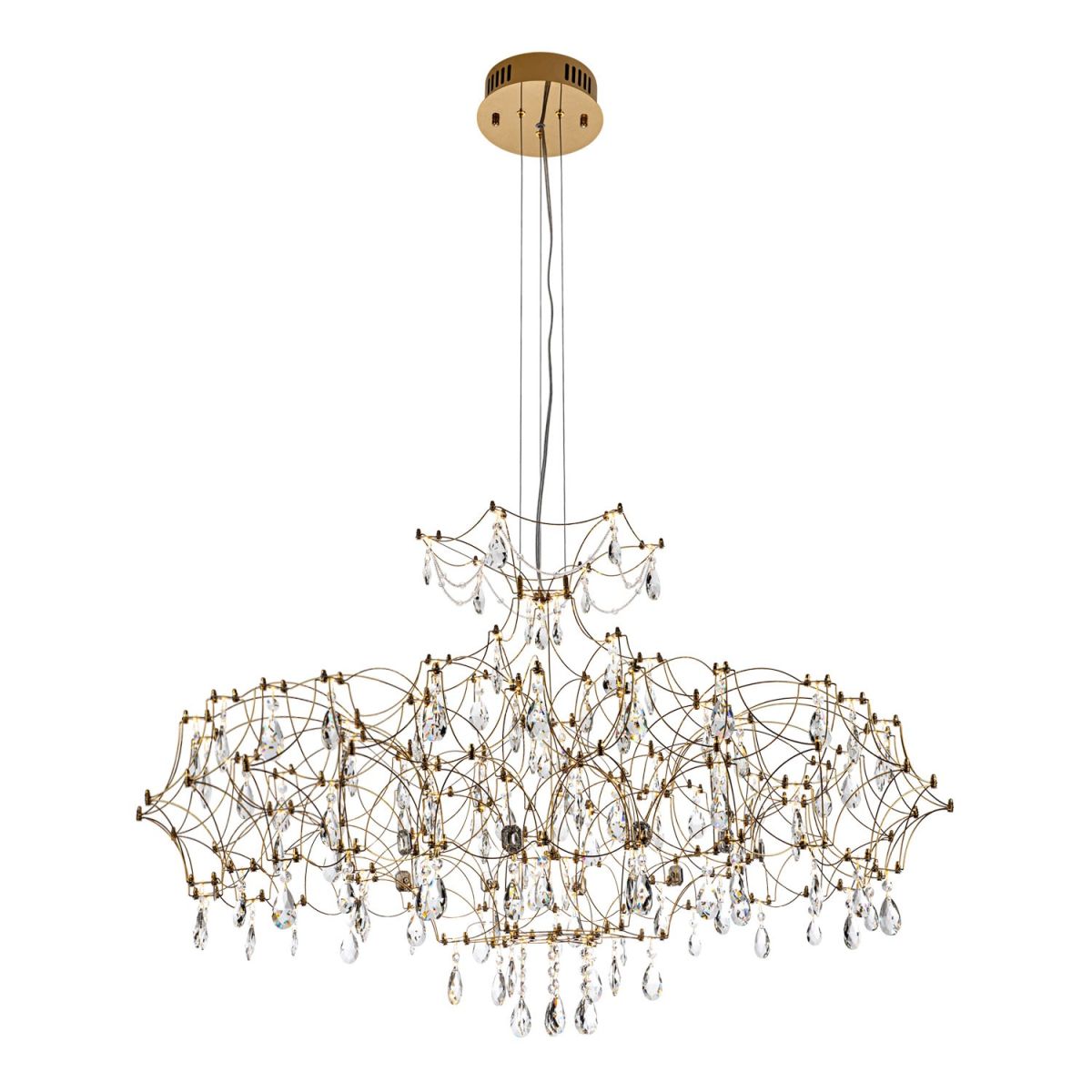 Подвесная люстра Modelux premium ML.7815.1050P GD