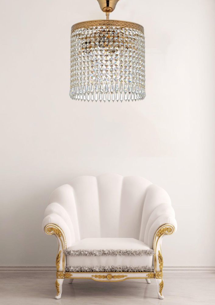 Подвесная люстра Dio DArte Elite Cremono E 1.2.25.100 G