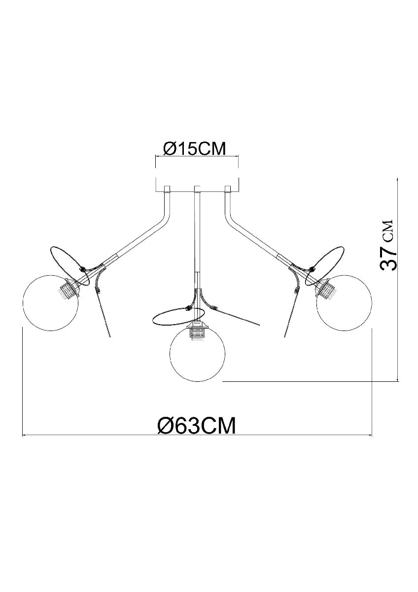 Потолочная люстра Arte Lamp Peacock A1369PL-7MD