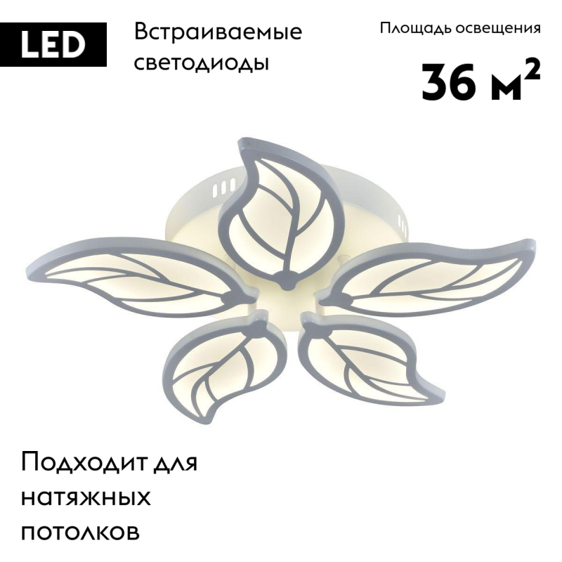 Потолочная светодиодная люстра Escada 10214/5LED