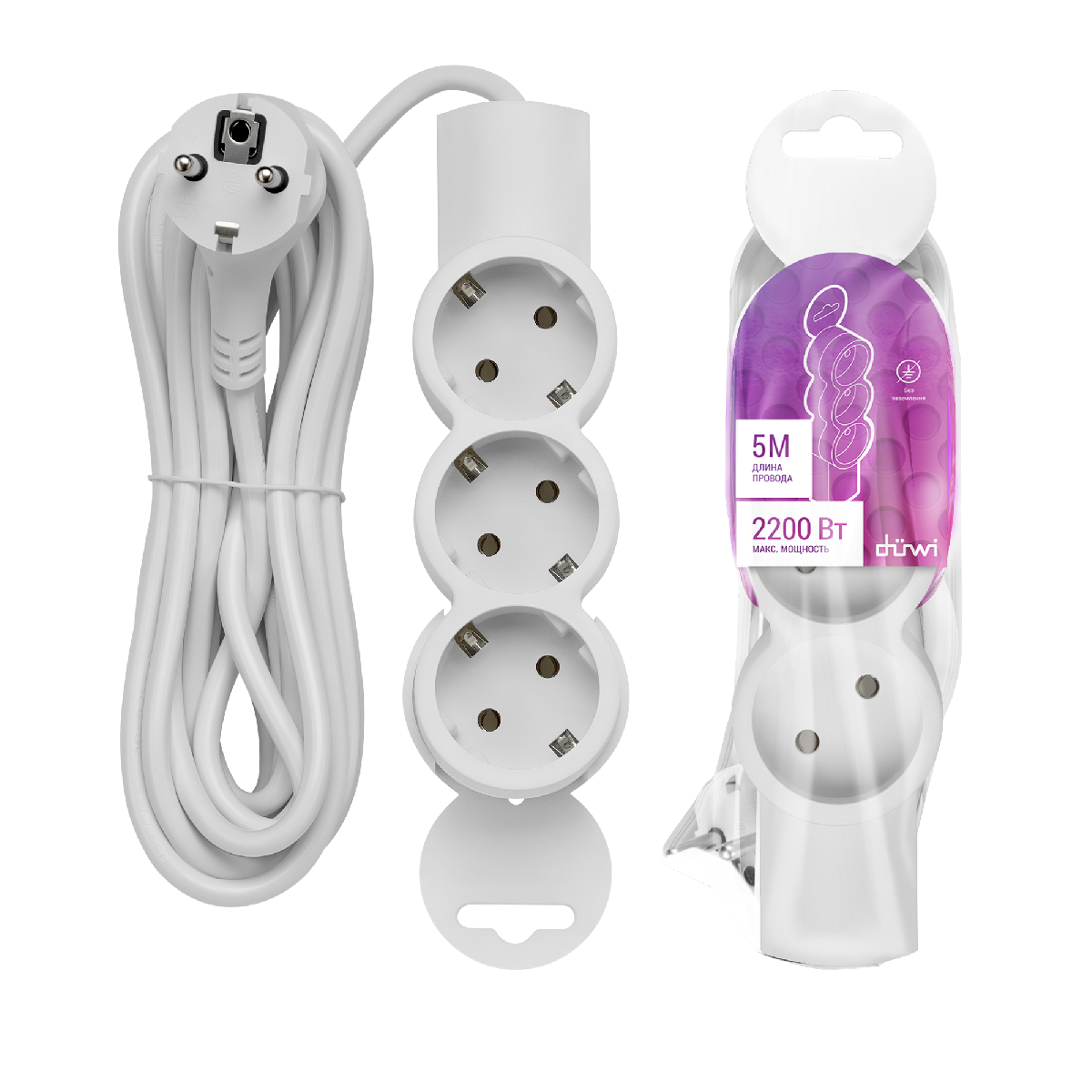 Удлинитель бытовой Duwi 32006 9