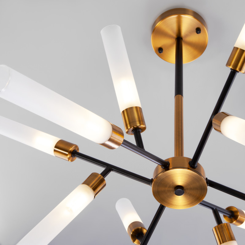 Люстра на штанге Eurosvet 70120/12 черный