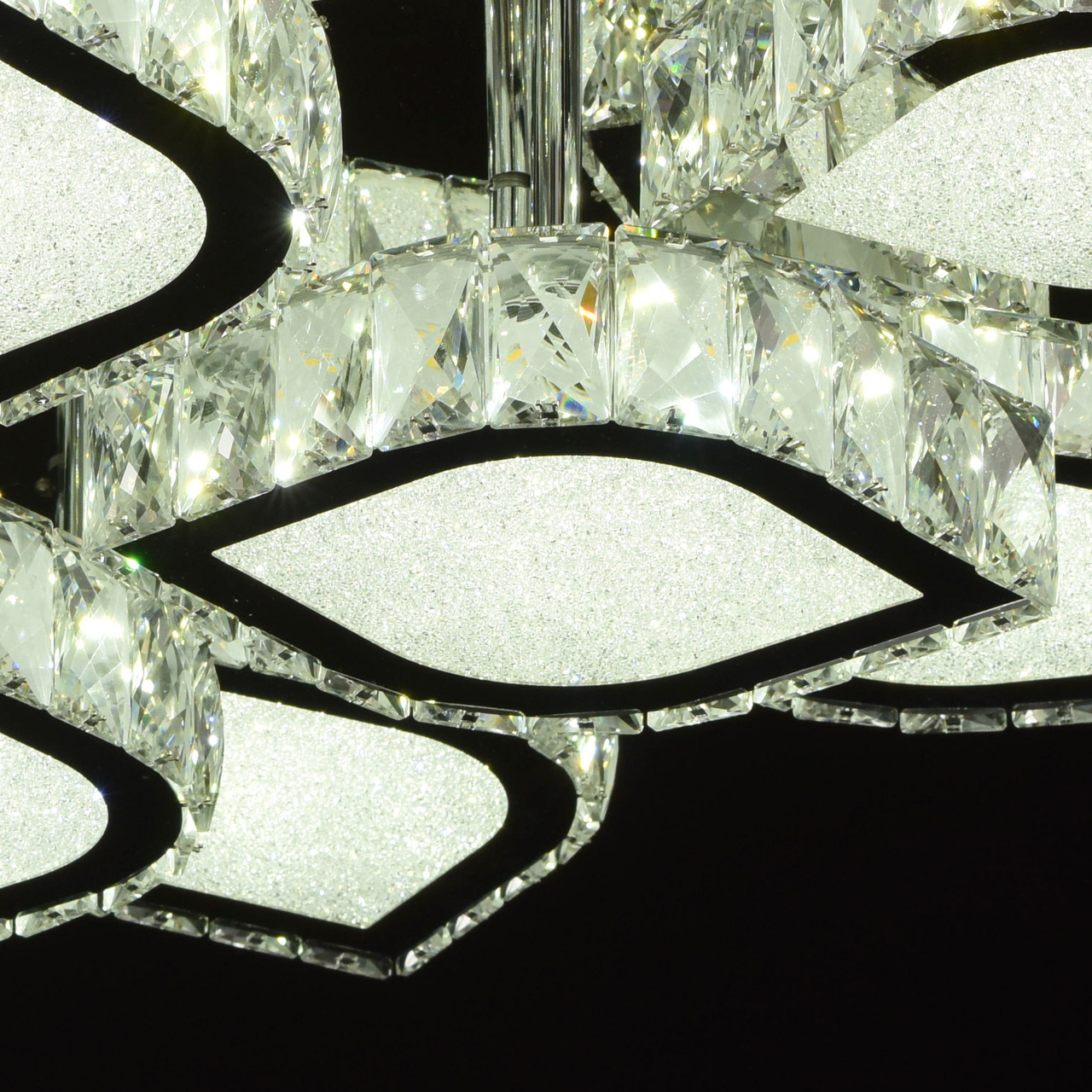 Потолочная светодиодная люстра Chiaro Кларис 437012912